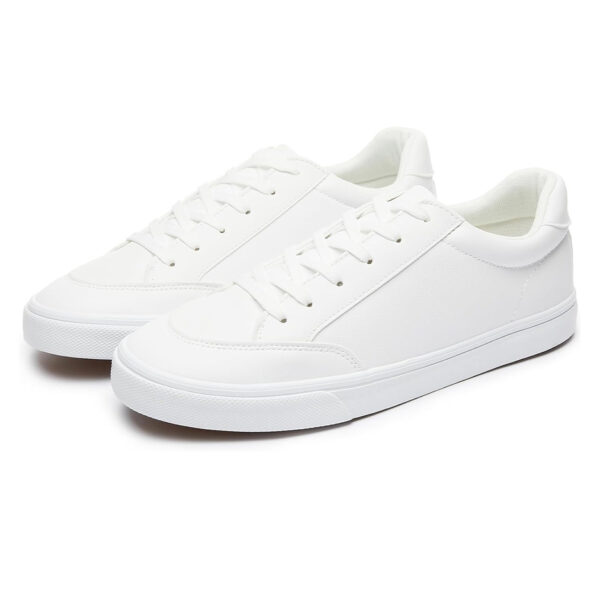 Classic White Sneakers – Clean.