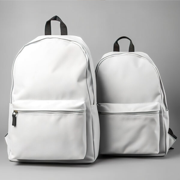 White Leather Bag – Minimal